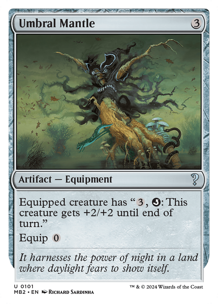 Umbral Mantle (MB2-101) - Mystery Booster 2 - Premium MTG Single from Wizards of the Coast - Just $5.05! Shop now at Game Crave Tournament Store