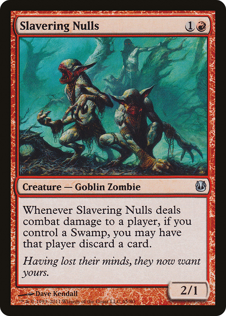 Slavering Nulls (DDH-045) - Duel Decks: Ajani vs. Nicol Bolas - Premium MTG Single from Wizards of the Coast - Just $0.25! Shop now at Game Crave Tournament Store