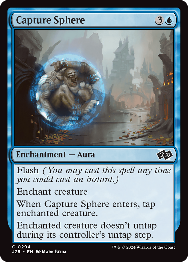 Capture Sphere (J25-294) - Foundations Jumpstart - Premium MTG Single from Wizards of the Coast - Just $0.25! Shop now at Game Crave Tournament Store