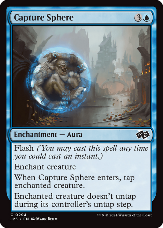 Capture Sphere (J25-294) - Foundations Jumpstart - Premium MTG Single from Wizards of the Coast - Just $0.25! Shop now at Game Crave Tournament Store