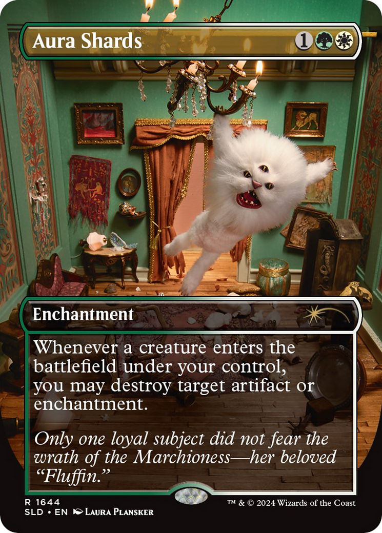 Aura Shards (SLD-1644) - Secret Lair Drop - Premium MTG Single from Wizards of the Coast - Just $20.82! Shop now at Game Crave Tournament Store