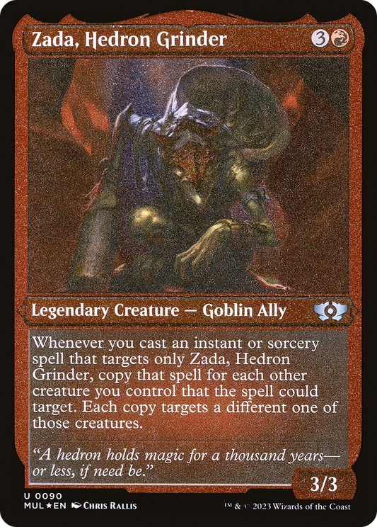 Zada, Hedron Grinder (MUL-090) - Multiverse Legends Foil