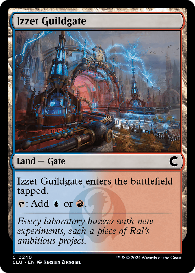 Izzet Guildgate (CLU-240) - Ravnica: Clue Edition - Premium MTG Single from Wizards of the Coast - Just $0.26! Shop now at Game Crave Tournament Store