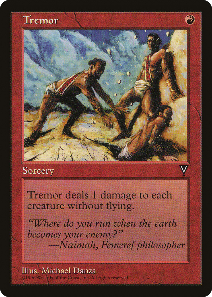 Tremor (VIS-099) - Visions - Premium MTG Single from Wizards of the Coast - Just $0.25! Shop now at Game Crave Tournament Store