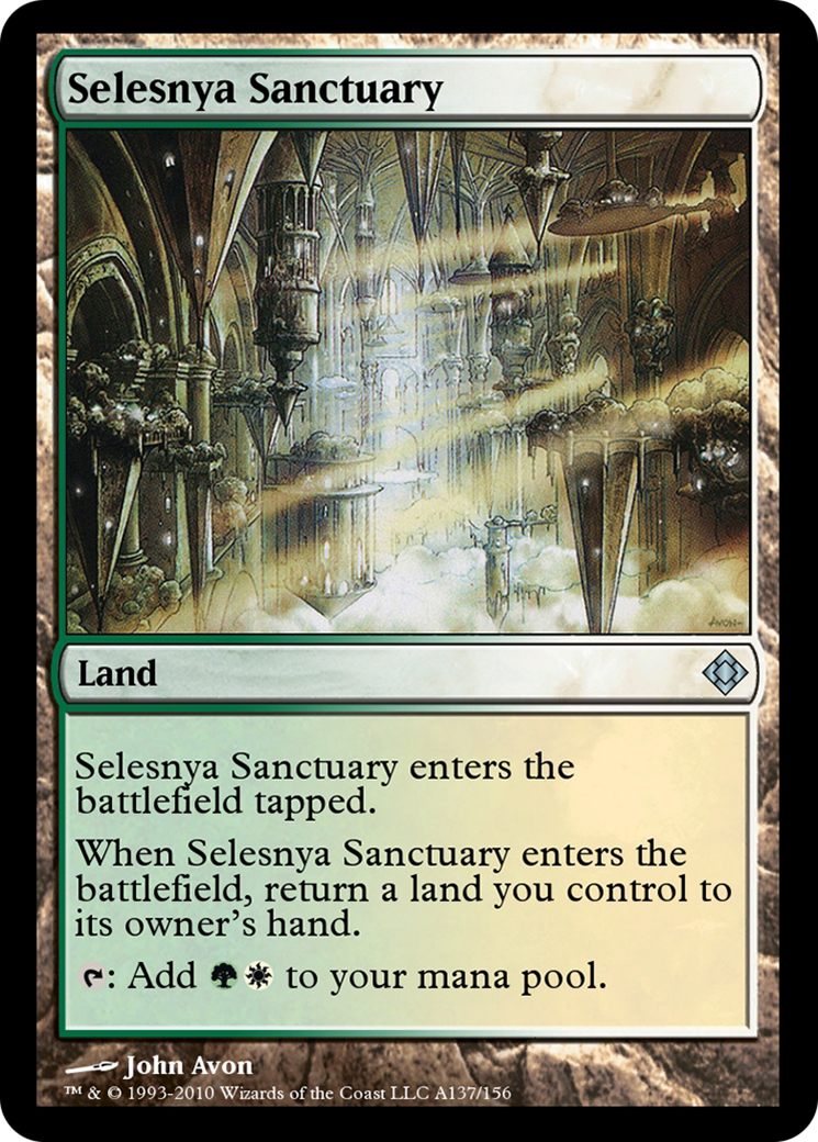 Selesnya Sanctuary (TD0-A137) - Magic Online Theme Decks