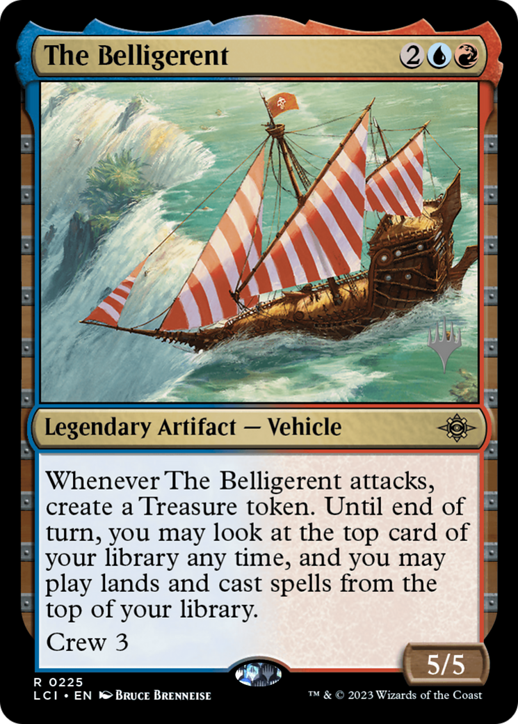 The Belligerent (PLCI-225P) - The Lost Caverns of Ixalan Promos Foil - Premium MTG Single from Wizards of the Coast - Just $0.47! Shop now at Game Crave Tournament Store
