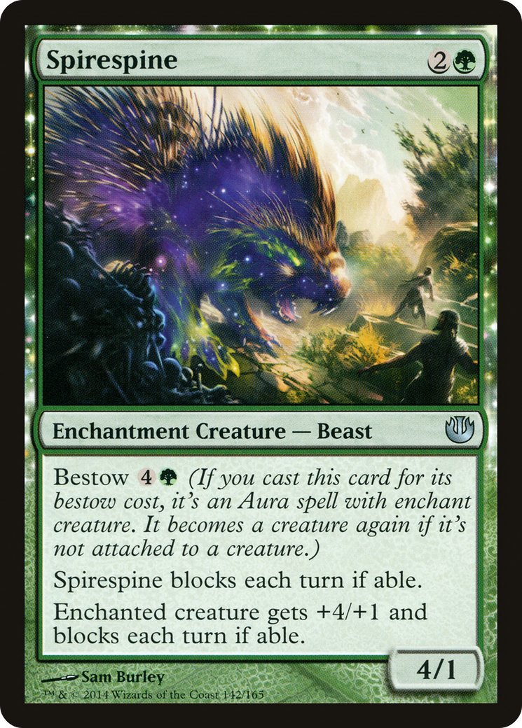 Spirespine (JOU-142) - Journey into Nyx: (nyxtouched) Foil