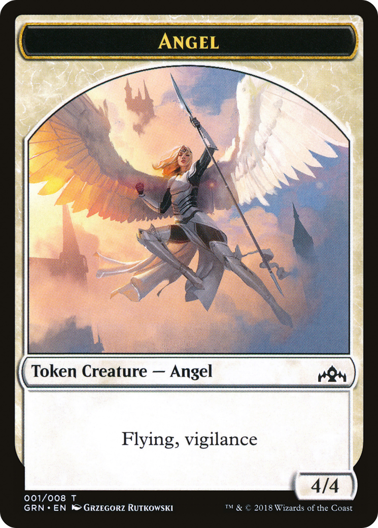 Angel (TGRN-001) - Guilds of Ravnica Tokens