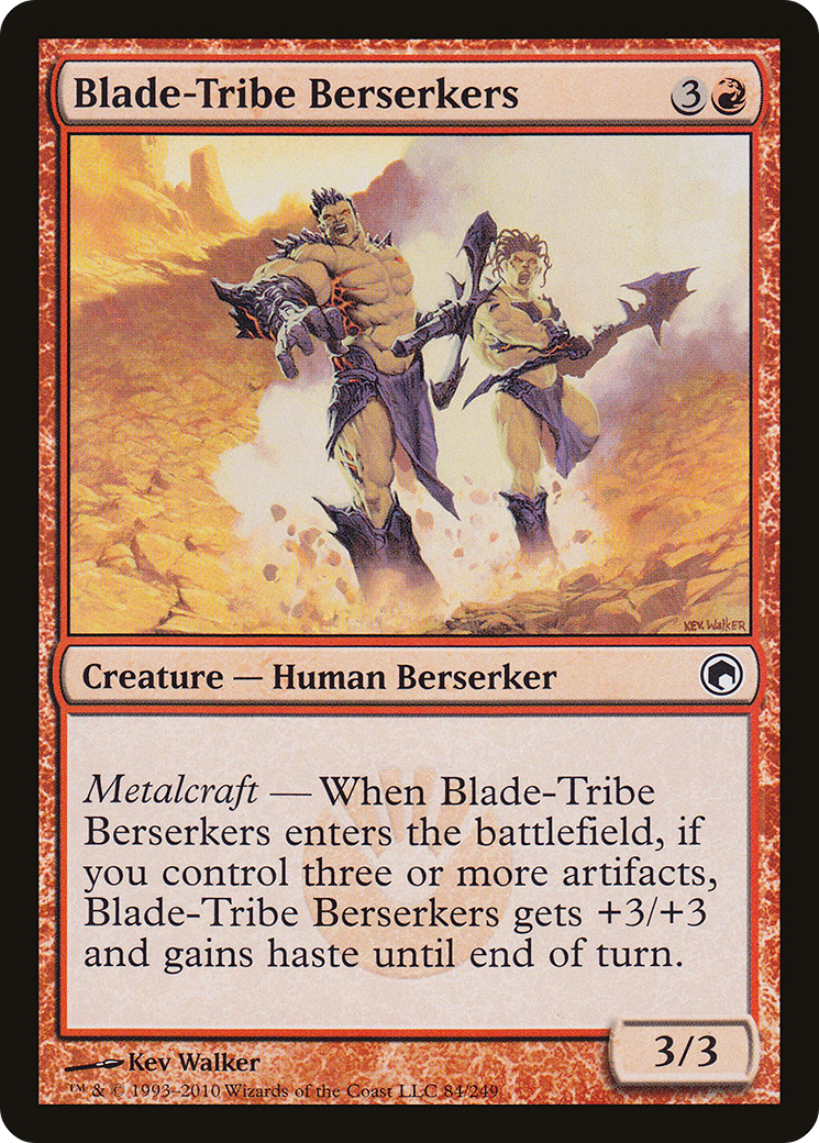 Blade-Tribe Berserkers (SOM-084) - Scars of Mirrodin