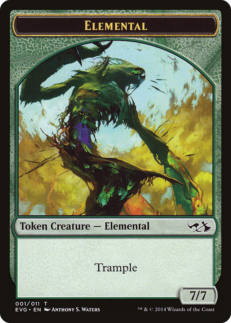 Elemental (TEVG-001) - Duel Decks Anthology: Elves vs. Goblins Tokens