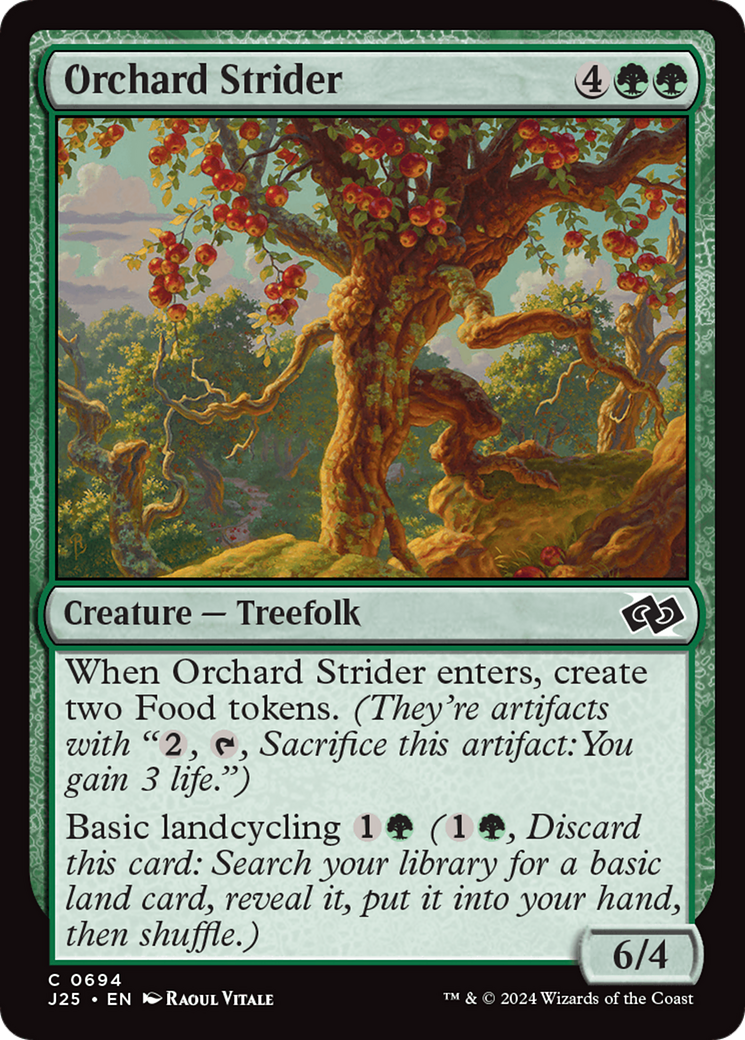 Orchard Strider (J25-694) - Foundations Jumpstart - Premium MTG Single from Wizards of the Coast - Just $0.25! Shop now at Game Crave Tournament Store