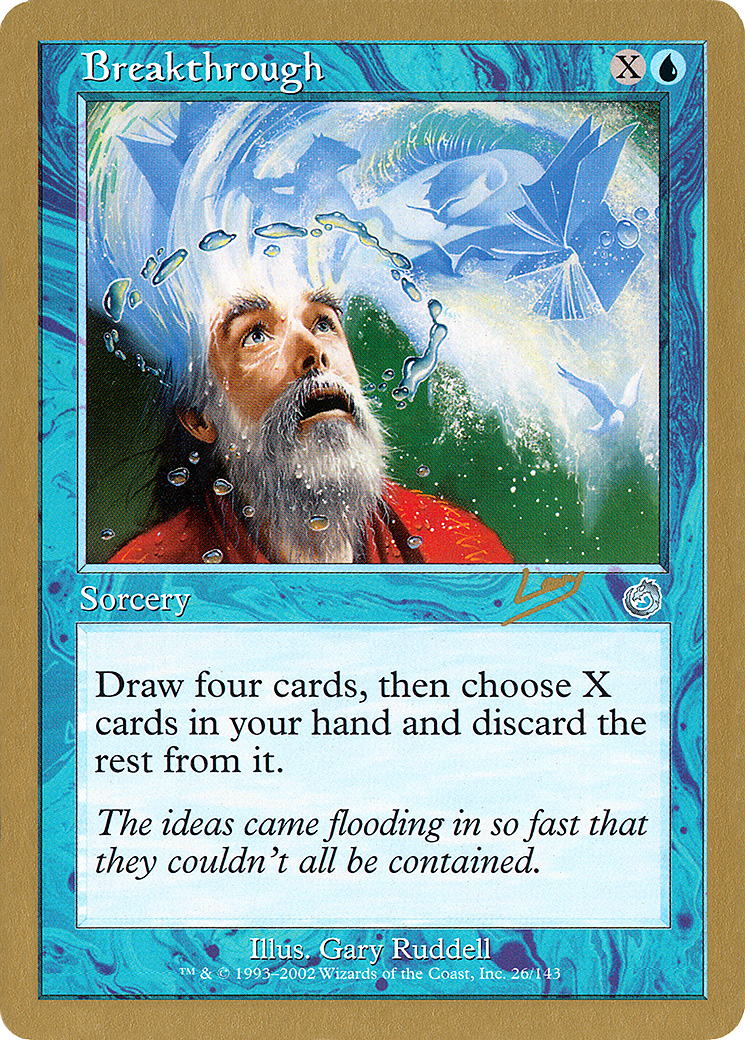 Breakthrough (WC02-RL26) - World Championship Decks 2002