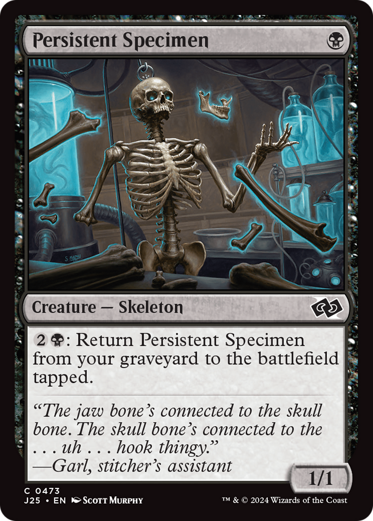 Persistent Specimen (J25-473) - Foundations Jumpstart - Premium MTG Single from Wizards of the Coast - Just $0.25! Shop now at Game Crave Tournament Store