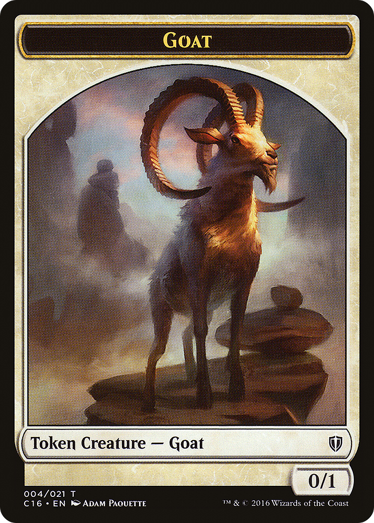 Goat (TC16-004) - Commander 2016 Tokens