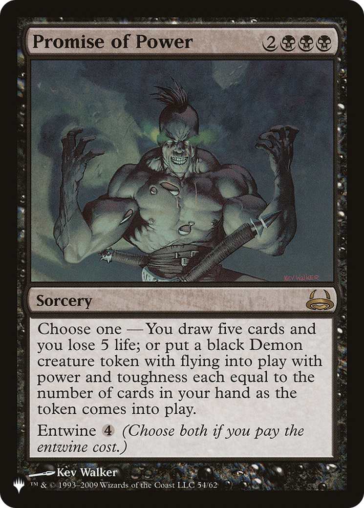 Promise of Power (PLIST-111) - The List