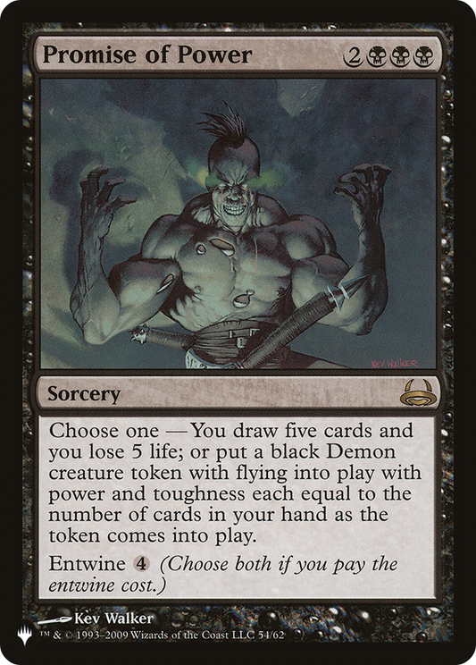 Promise of Power (PLIST-111) - The List