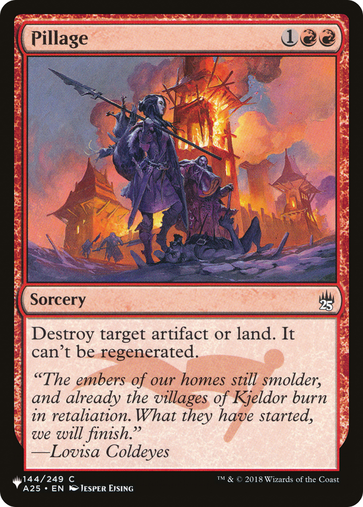Pillage (PLIST-321) - The List