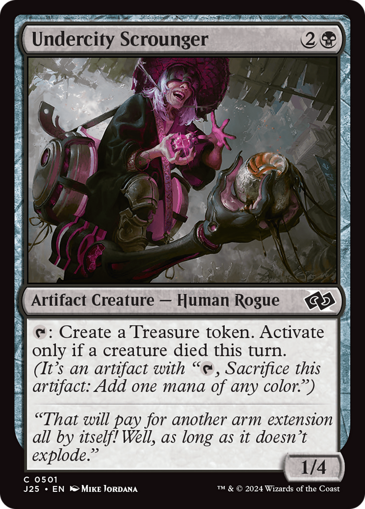 Undercity Scrounger (J25-501) - Foundations Jumpstart - Premium MTG Single from Wizards of the Coast - Just $0.25! Shop now at Game Crave Tournament Store
