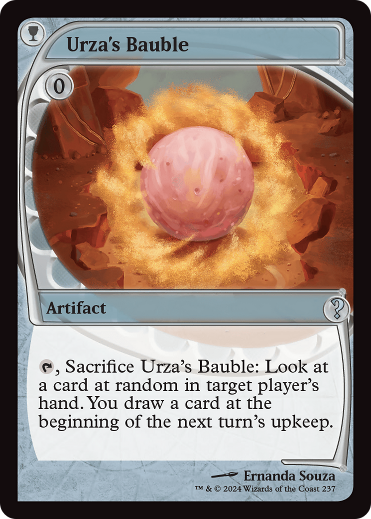 Urza's Bauble (MB2-237) - Mystery Booster 2 Foil - Premium MTG Single from Wizards of the Coast - Just $65.08! Shop now at Game Crave Tournament Store