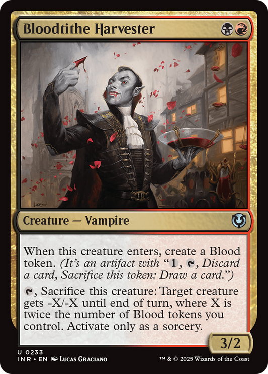 Bloodtithe Harvester (-233) - Innistrad Remastered Foil - Premium MTG Single from Wizards of the Coast - Just $0.25! Shop now at Game Crave Tournament Store