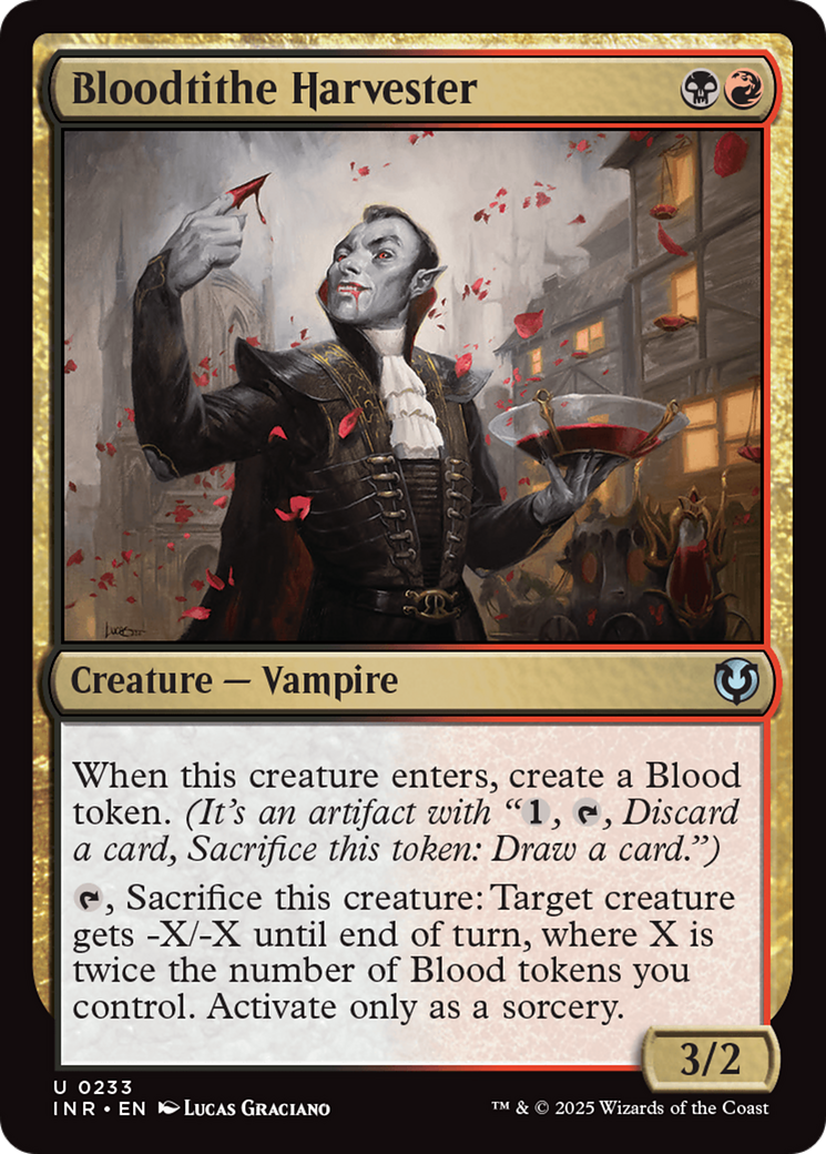 Bloodtithe Harvester (-233) - Innistrad Remastered - Premium MTG Single from Wizards of the Coast - Just $0.25! Shop now at Game Crave Tournament Store