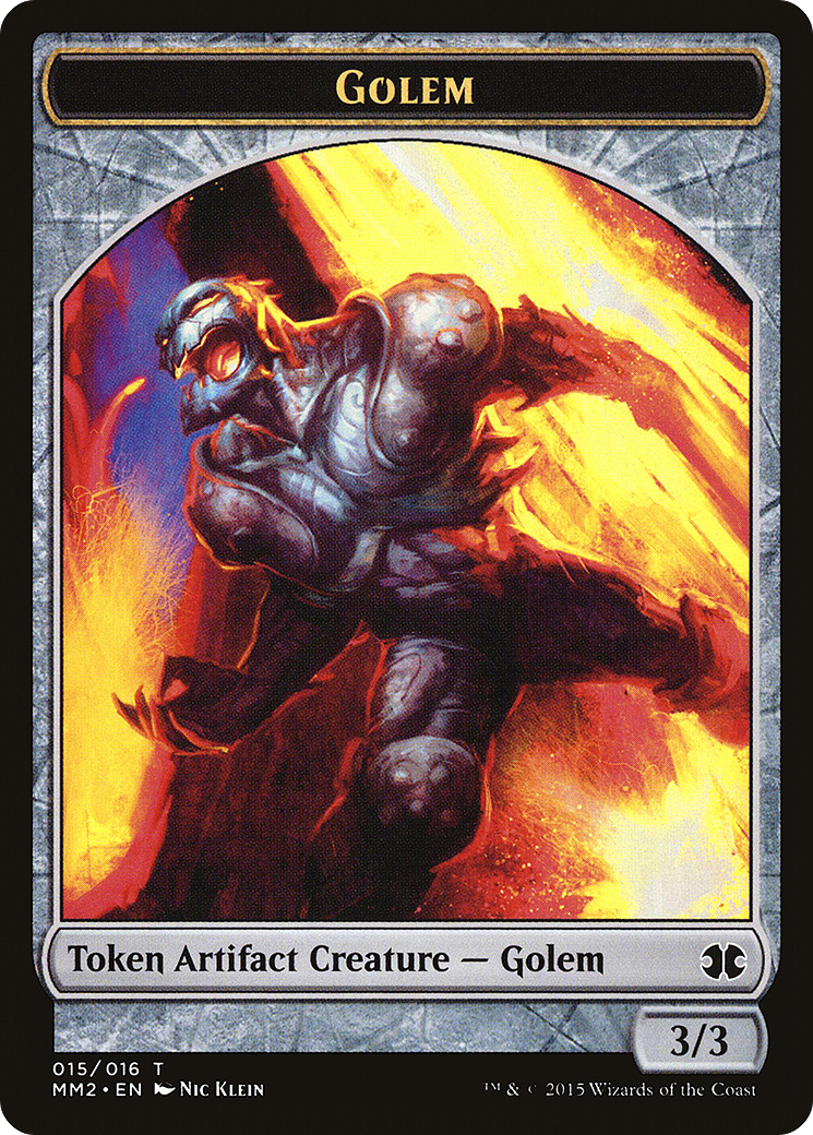 Golem (TMM2-015) - Modern Masters 2015 Tokens
