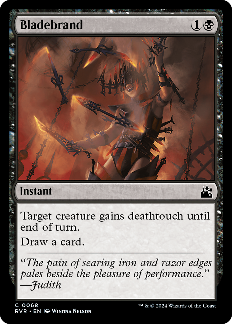 Bladebrand (RVR-068) - Ravnica Remastered Foil - Premium MTG Single from Wizards of the Coast - Just $0.25! Shop now at Game Crave Tournament Store