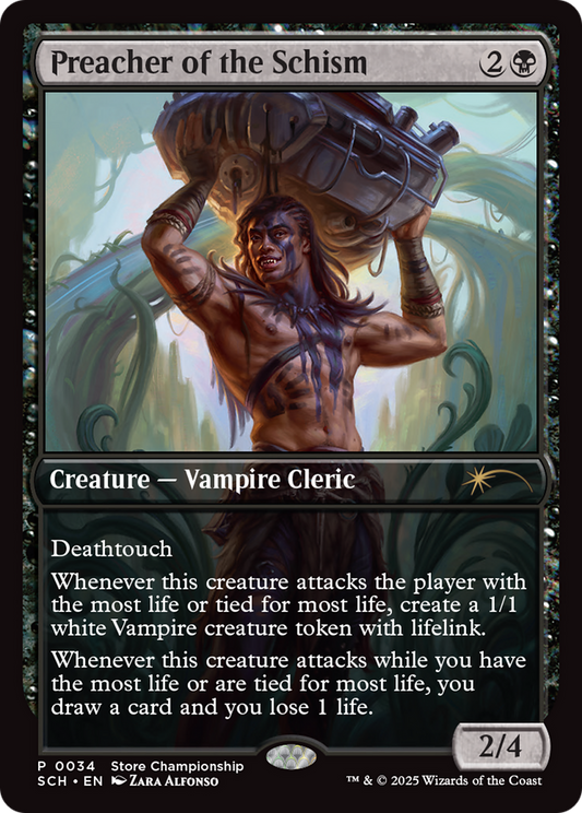 Preacher of the Schism (GAME-034) - Store Championships