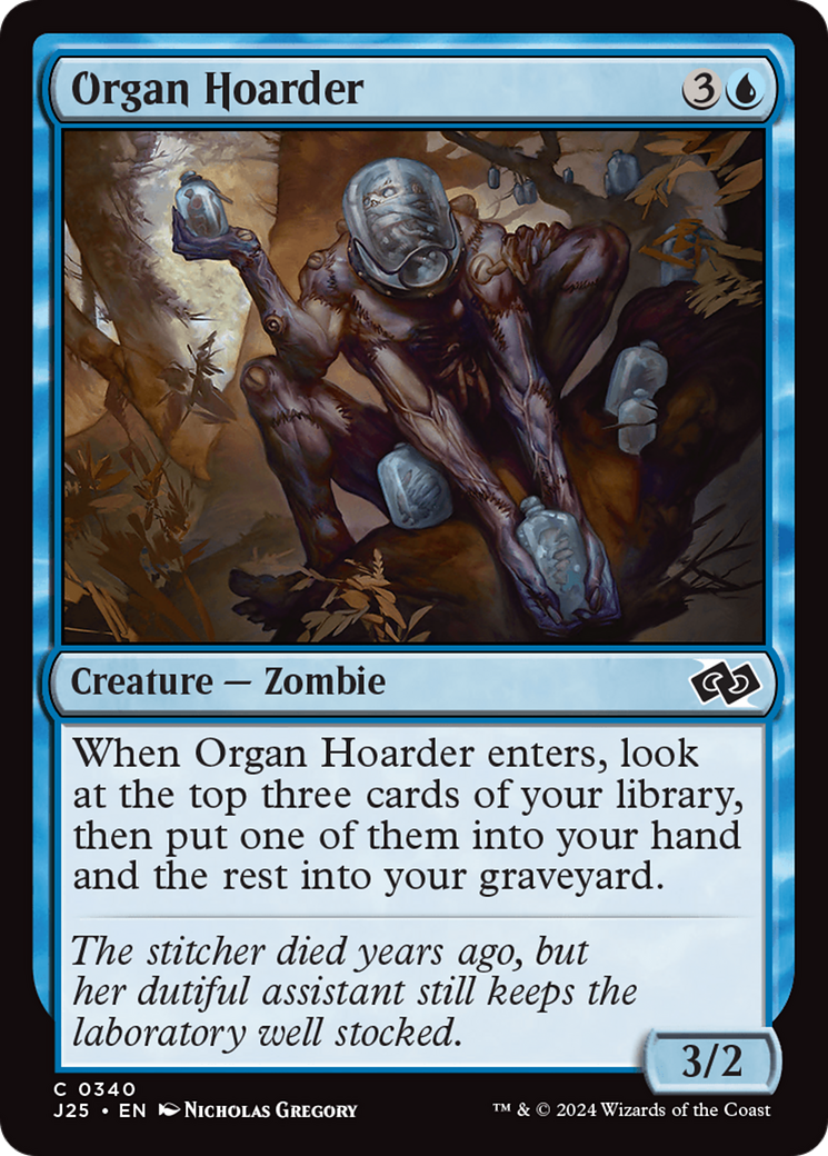Organ Hoarder (J25-340) - Foundations Jumpstart - Premium MTG Single from Wizards of the Coast - Just $0.25! Shop now at Game Crave Tournament Store