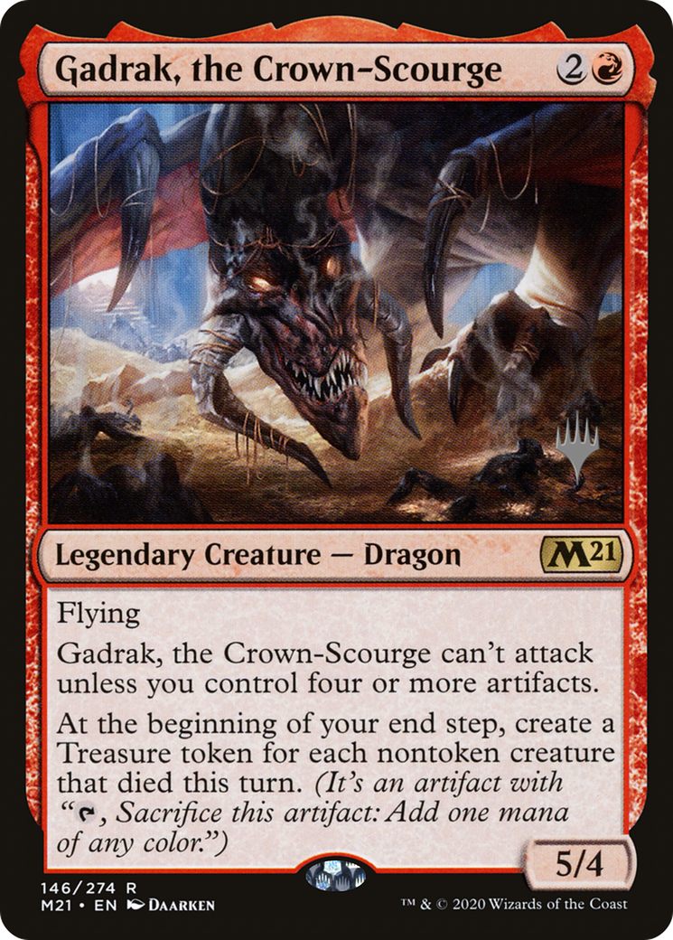 Gadrak, the Crown-Scourge (PM21-146P) - Core Set 2021 Promos