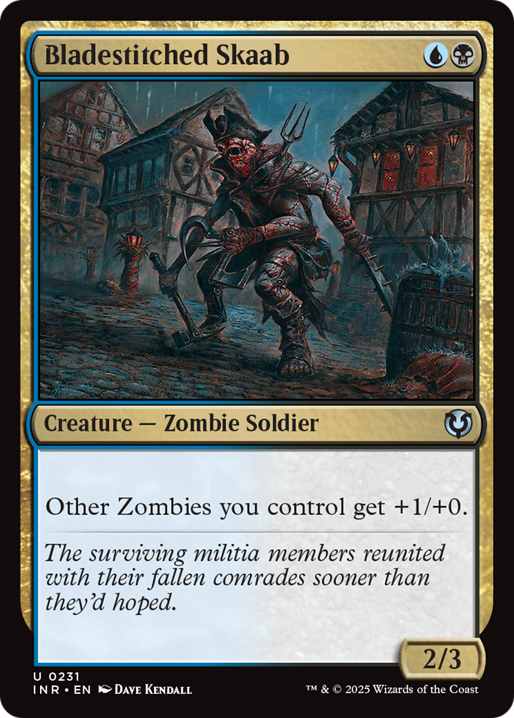 Bladestitched Skaab (-231) - Innistrad Remastered Foil - Premium MTG Single from Wizards of the Coast - Just $0.26! Shop now at Game Crave Tournament Store