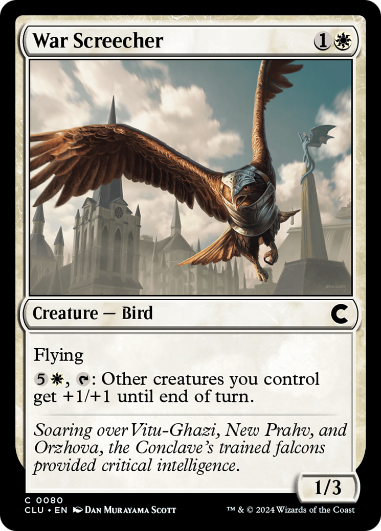 War Screecher (CLU-080) - Ravnica: Clue Edition - Premium MTG Single from Wizards of the Coast - Just $0.25! Shop now at Game Crave Tournament Store