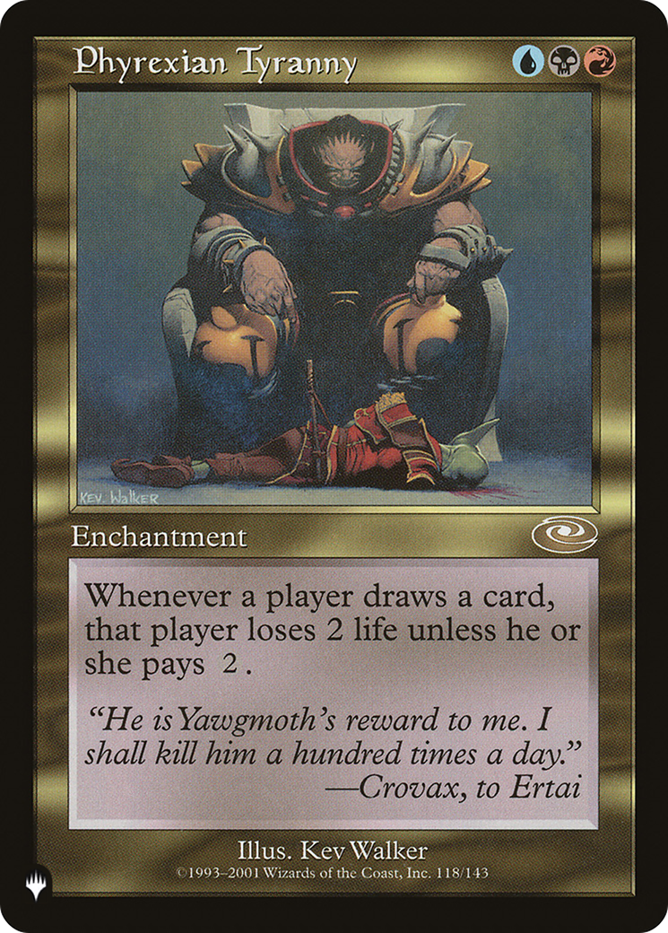 Phyrexian Tyranny (PLIST-225) - The List