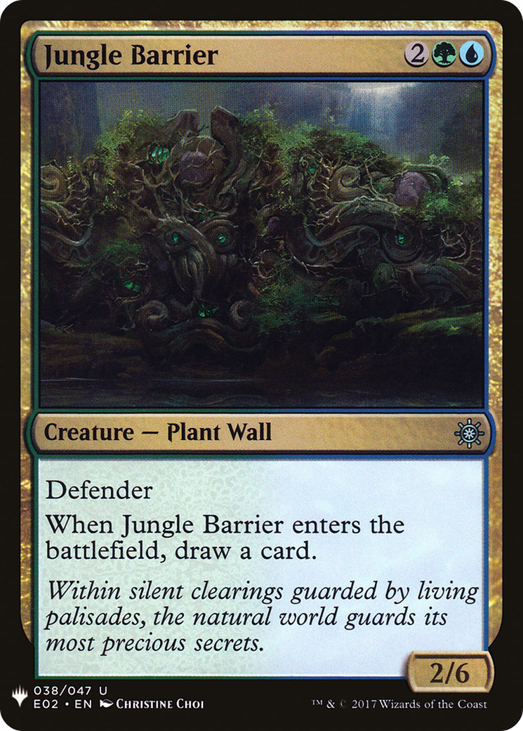 Jungle Barrier (MB1-1440) - Mystery Booster