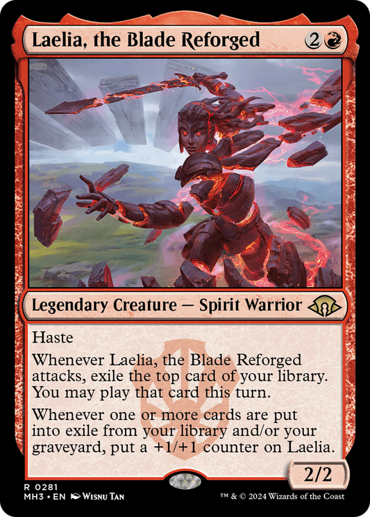 Laelia, the Blade Reforged (MH3-281) - Modern Horizons 3 - Premium MTG Single from Wizards of the Coast - Just $0.27! Shop now at Game Crave Tournament Store