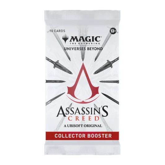 MTG TCG: Assassin's Creed Collector Booster Pack - Premium MTG Sealed from Wizards of the Coast - Just $27.99! Shop now at Game Crave Tournament Store