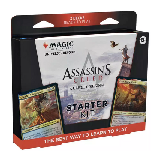 MTG TCG - Assassin's Creed Starter Kit - Premium MTG Sealed from Wizards of the Coast - Just $19.99! Shop now at Game Crave Tournament Store
