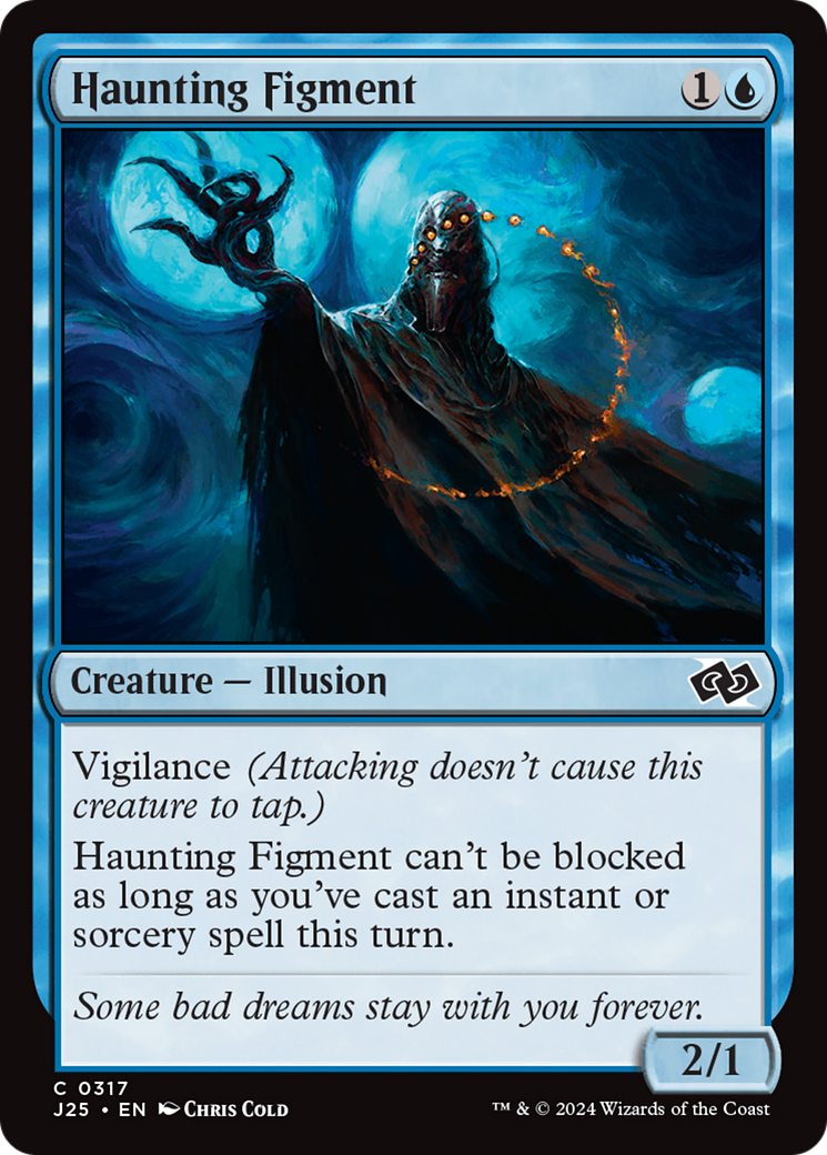 Haunting Figment (J25-317) - Foundations Jumpstart - Premium MTG Single from Wizards of the Coast - Just $0.25! Shop now at Game Crave Tournament Store