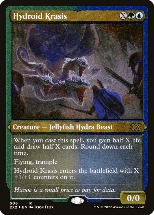 Hydroid Krasis (Foil Etched) (2X2-506) - Double Masters 2022 Foil