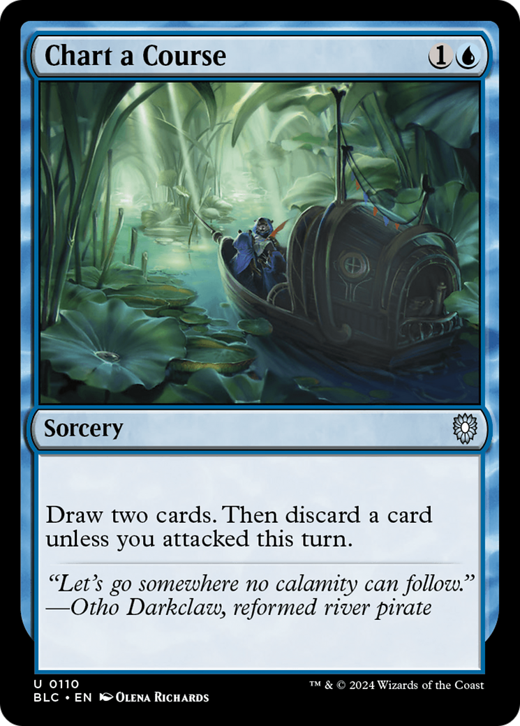 Chart a Course (BLC-110) - Bloomburrow Commander - Premium MTG Single from Wizards of the Coast - Just $0.25! Shop now at Game Crave Tournament Store