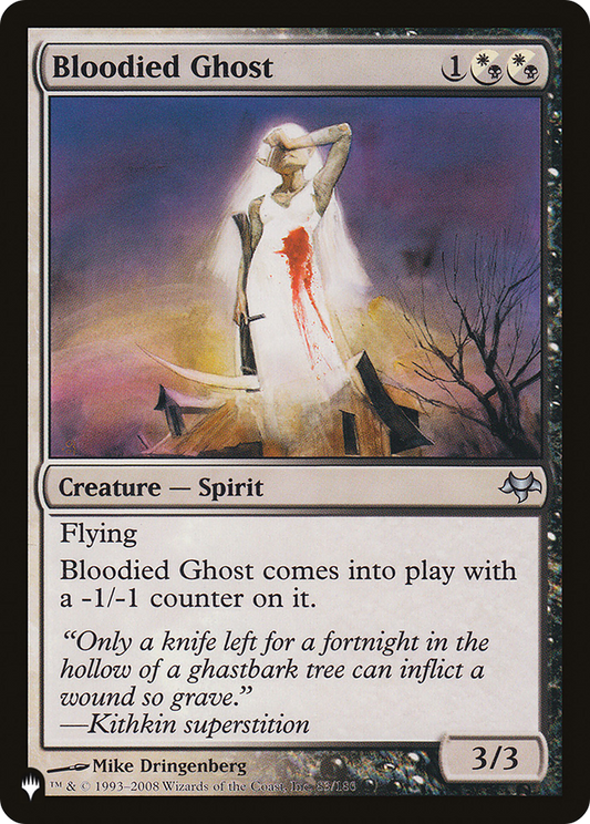 Bloodied Ghost (PLIST-391) - The List