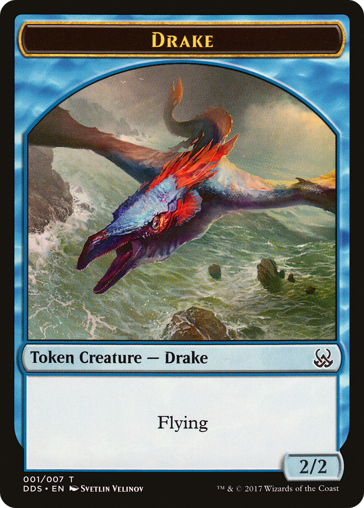 Drake (TDDS-001) - Duel Decks: Mind vs. Might Tokens