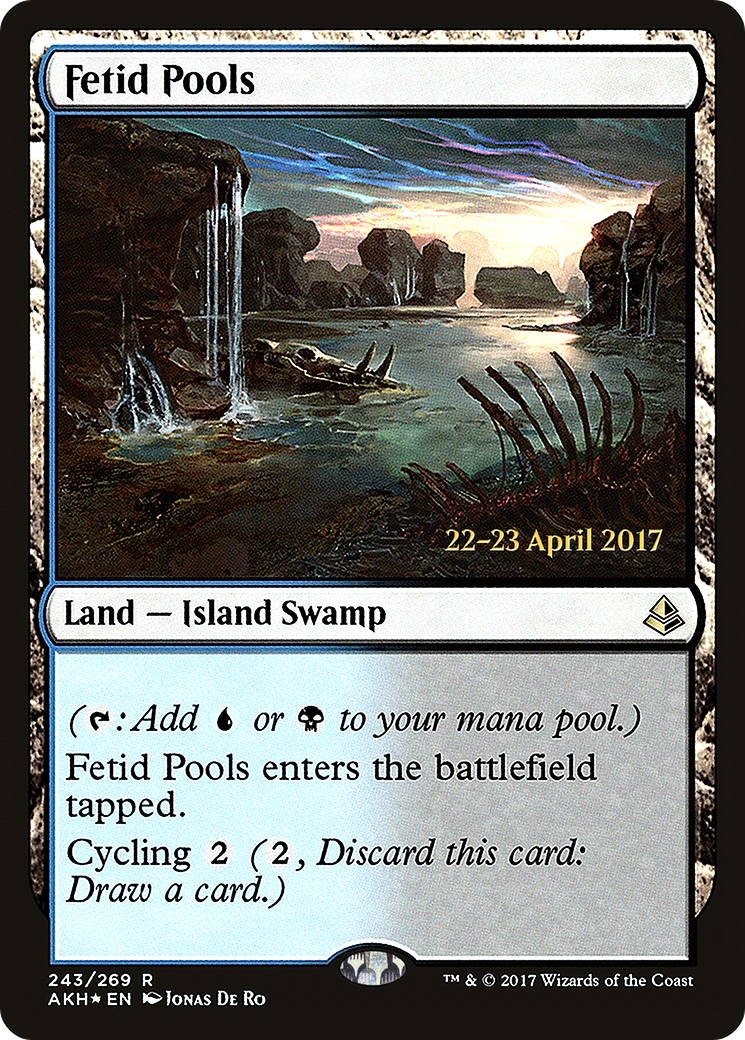 Fetid Pools (PAKH-243S) - Amonkhet Promos Foil