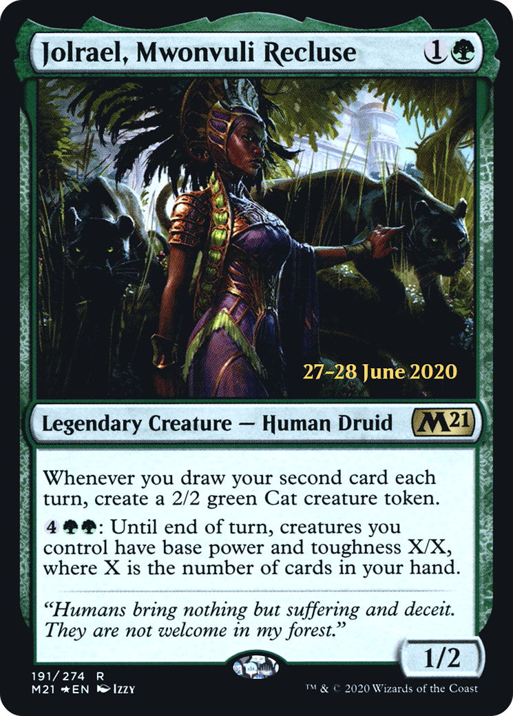 Jolrael, Mwonvuli Recluse (PM21-191S) - Core Set 2021 Promos Foil