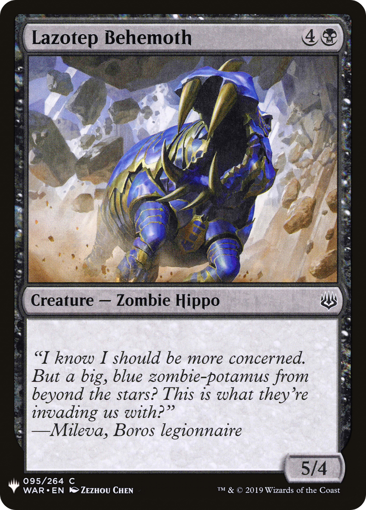 Lazotep Behemoth (MB1-699) - Mystery Booster