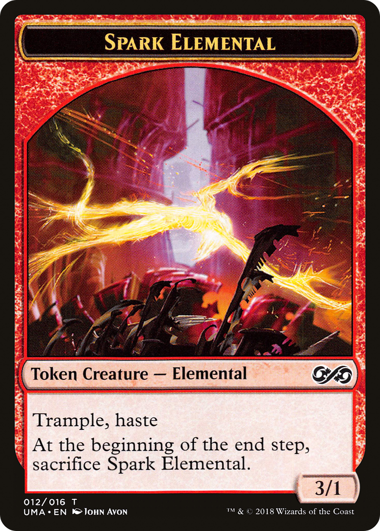 Spark Elemental (TUMA-012) - Ultimate Masters Tokens