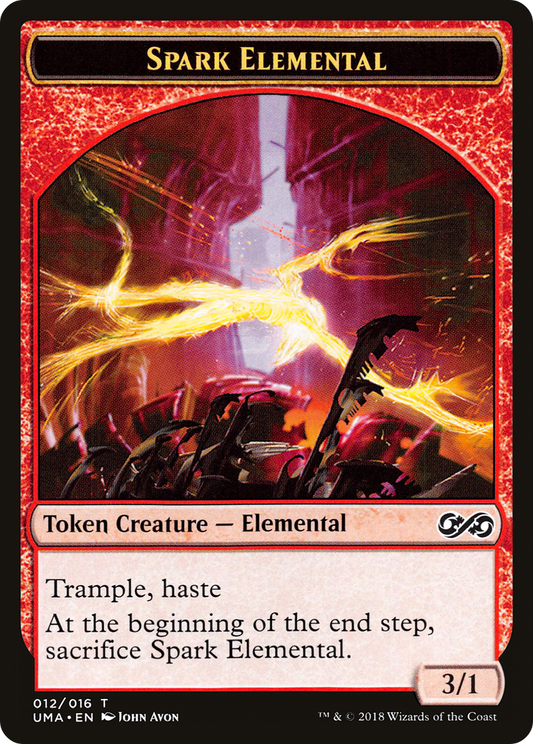 Spark Elemental (TUMA-012) - Ultimate Masters Tokens