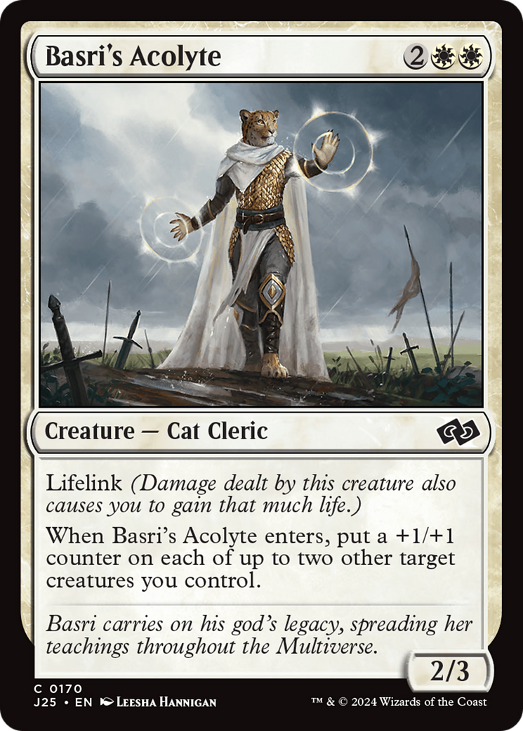 Basri's Acolyte (J25-170) - Foundations Jumpstart - Premium MTG Single from Wizards of the Coast - Just $0.25! Shop now at Game Crave Tournament Store