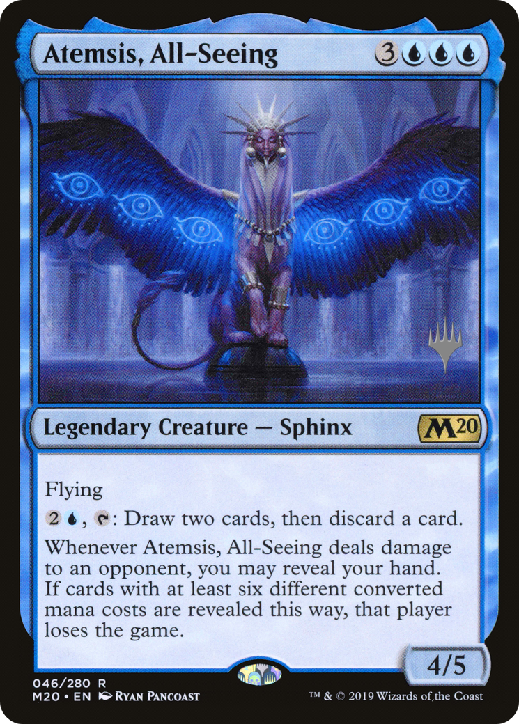 Atemsis, All-Seeing (PM20-46P) - Core Set 2020 Promos Foil