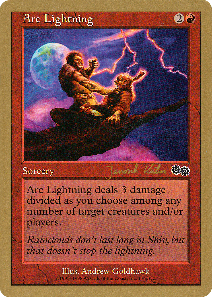 Arc Lightning (WC00-JK174) - World Championship Decks 2000